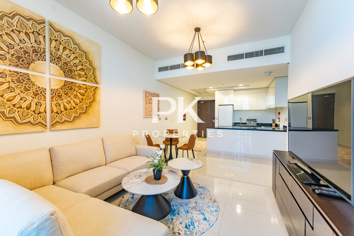 Fully Furnished | Spacious | Prime Location - Ghalia Tower, District 18, Jumeirah Village Circle, Dubai