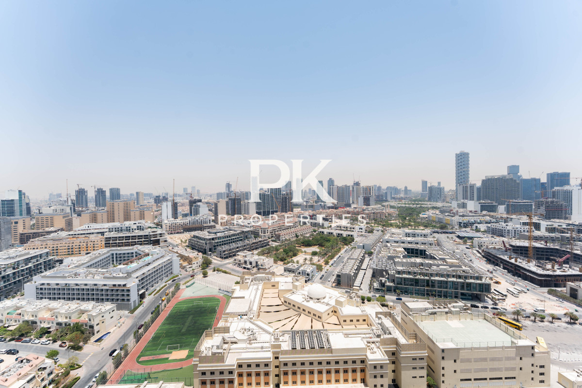 Well Maintained | Fully Furnished | High Floor - Bloom Towers B, Bloom Towers, Jumeirah Village Circle, Dubai