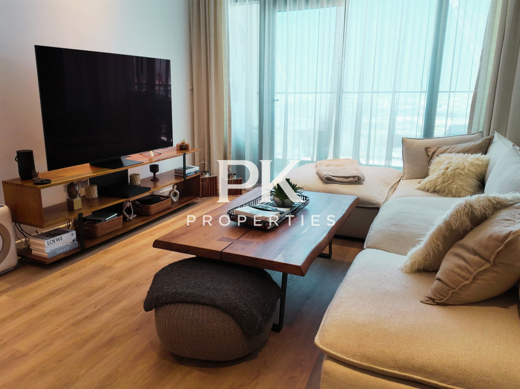 High Floor | Fully Furnished | Community Living - Prive Residence, Dubai Hills Estate, Dubai