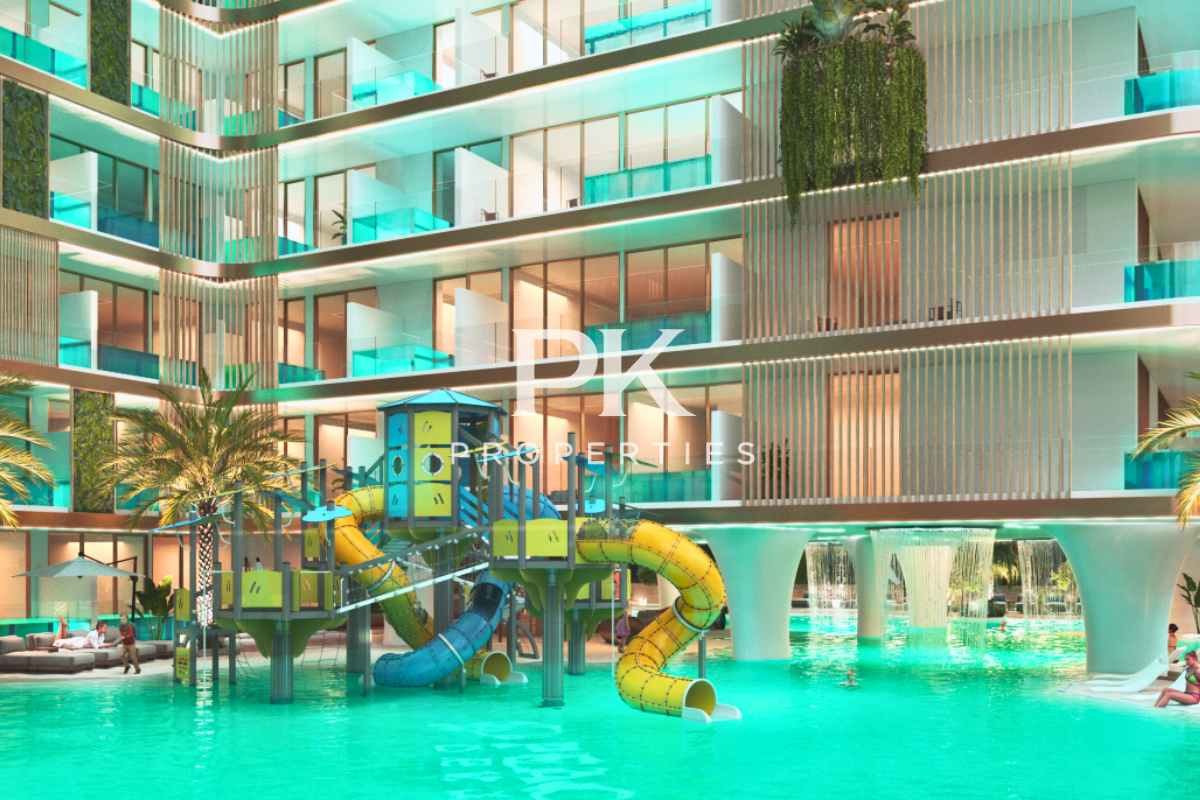 Studio+Pool | 1% Per Month | 6 Years Payment Plan - Peace Lagoons, Dubai Land, Dubai