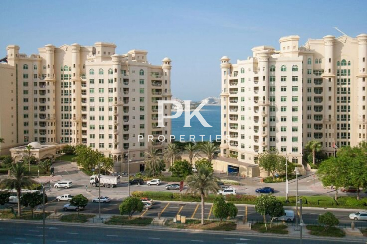 Vacant | Negotiable | Type C | Well Kept|Park View - Al Hamri, Shoreline Apartments, Palm Jumeirah, Dubai