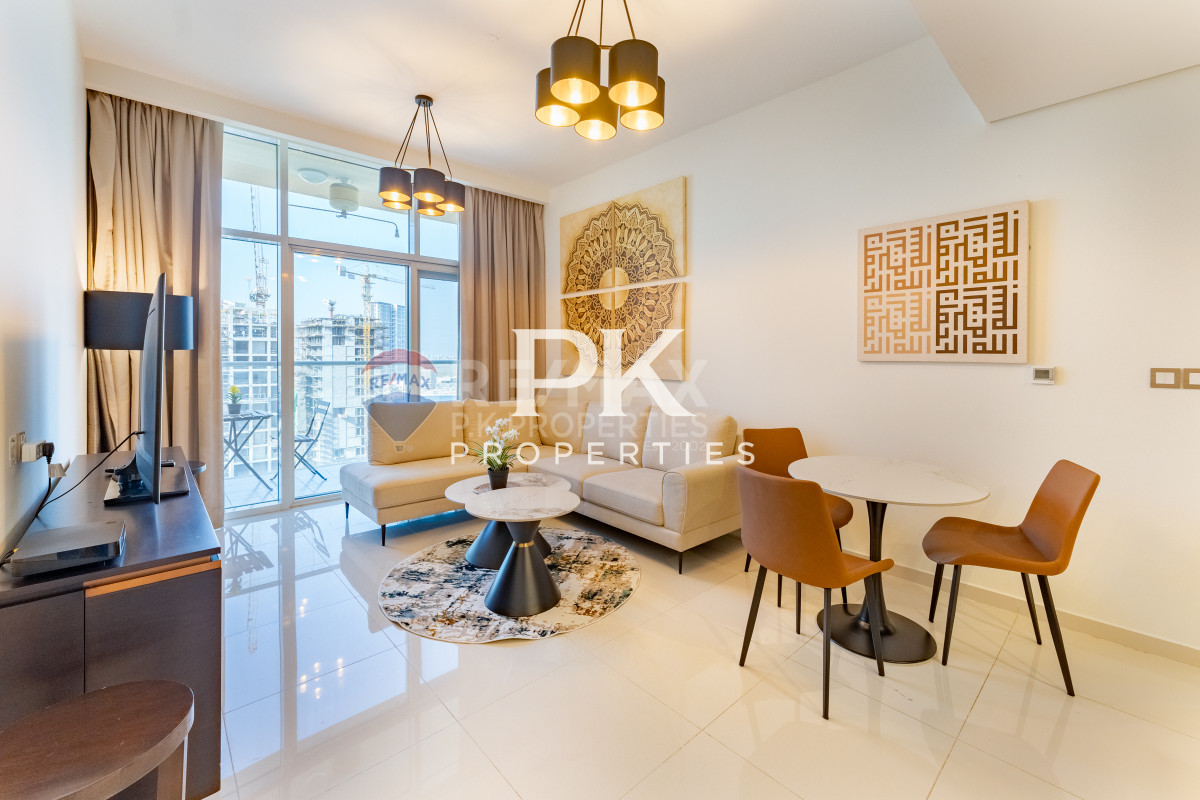 Fully Furnished | Spacious | Prime Location - Ghalia Tower, District 18, Jumeirah Village Circle, Dubai